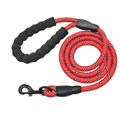 Reflective Dog Leash Nylon Pet Dog Leash Rope For Small Medium Large Dogs.