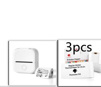 Portable Mini Thermal Label Printer Home Photo Printer.