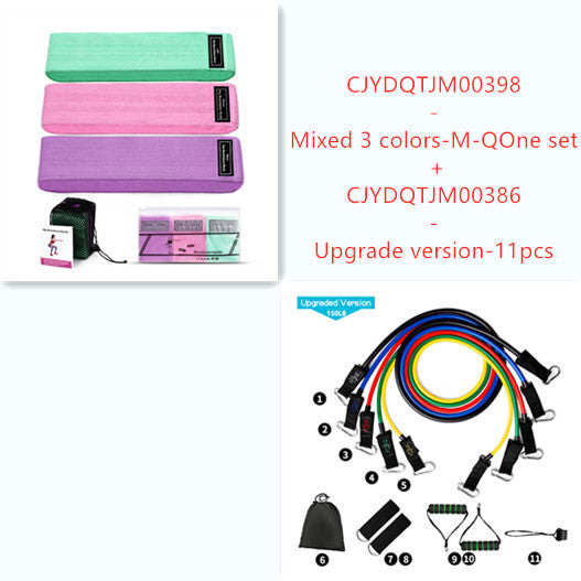 Resistance Band Elastic Hip Circle Fitness Circle Yoga