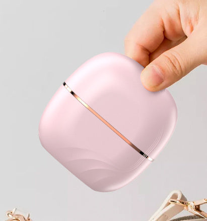 Mini Hair Straightening Comb Wireless Charging Portable.