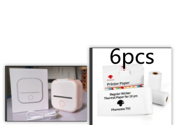 Portable Mini Thermal Label Printer Home Photo Printer.