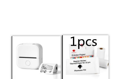 Portable Mini Thermal Label Printer Home Photo Printer.