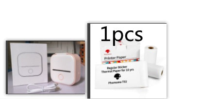 Portable Mini Thermal Label Printer Home Photo Printer.