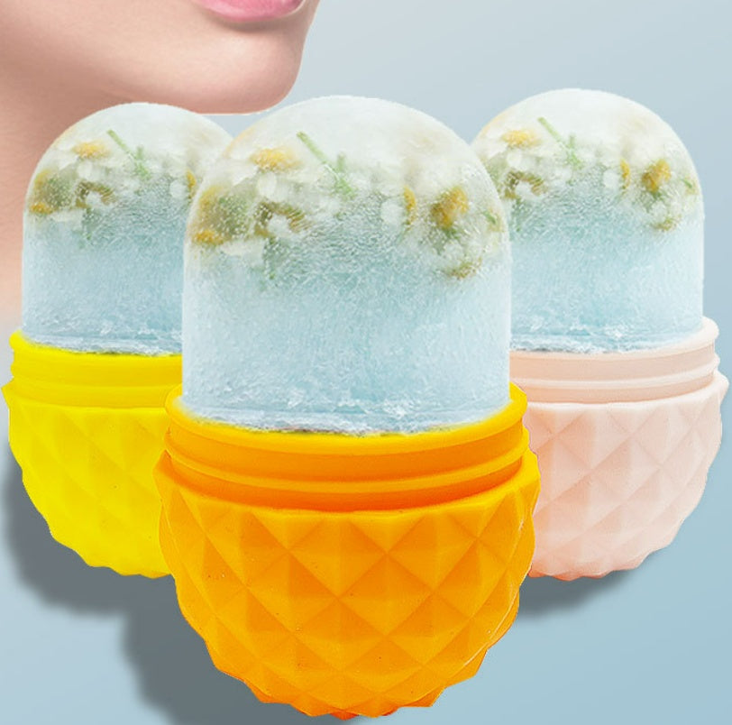 Facial Ice Roller Silicone Mold Face Massage Ice Tray