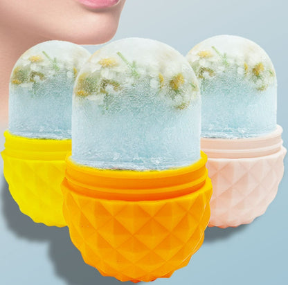 Facial Ice Roller Silicone Mold Face Massage Ice Tray