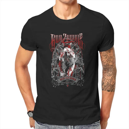 Vintage My Favorite People Great Model Rob Zombie Krampus Holiday Premium Idol Gift Fot You  Unisex T-Shirt for Men Pure Cotton