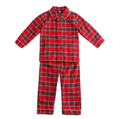 Ruffkids Kids Pyjamas Girls Boys Baby Clothes Loungewear Family Matching Pjs Red Velvet Christmas Pajamas Sets