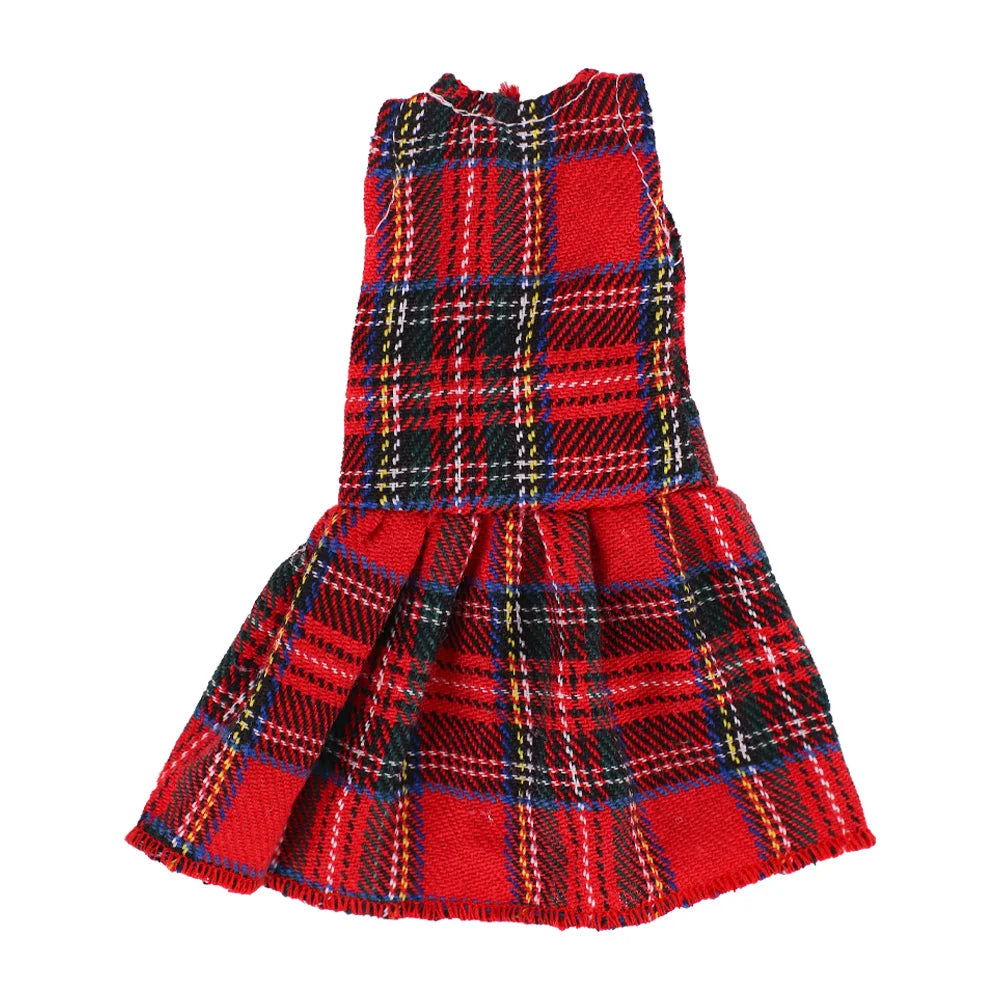 Christmas Style New Sweater Bell Fur Ball Elk Cute Accessories For 30CM&BJD Doll&Christmas Doll Clothes,Kids Christmas Gifts Toy