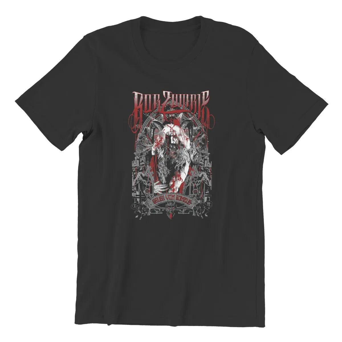 Vintage My Favorite People Great Model Rob Zombie Krampus Holiday Premium Idol Gift Fot You  Unisex T-Shirt for Men Pure Cotton