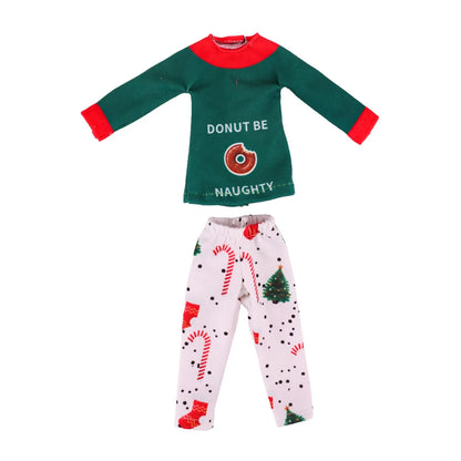 Christmas Style New Sweater Bell Fur Ball Elk Cute Accessories For 30CM&BJD Doll&Christmas Doll Clothes,Kids Christmas Gifts Toy