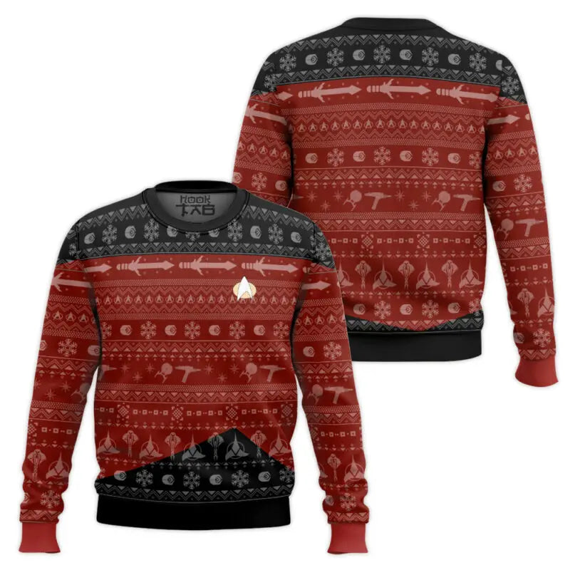 Captain Picard Give Me Some Snow Ugly Christmas Sweater Funny Holiday Party Pullover Xmas Sweater for Men Women Xmas Gift 2026