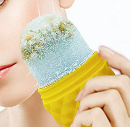 Facial Ice Roller Silicone Mold Face Massage Ice Tray