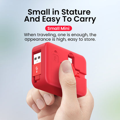 4 In 1 Retractable USB Cable Creative Macaron Type C Micro Cable For I Phone.