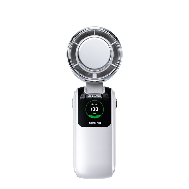 Ice Pack High-Speed Handheld Eletirc Fan Speed Adjustable.