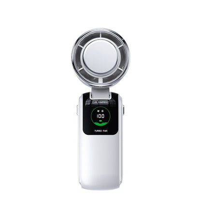 Ice Pack High-Speed Handheld Eletirc Fan Speed Adjustable.